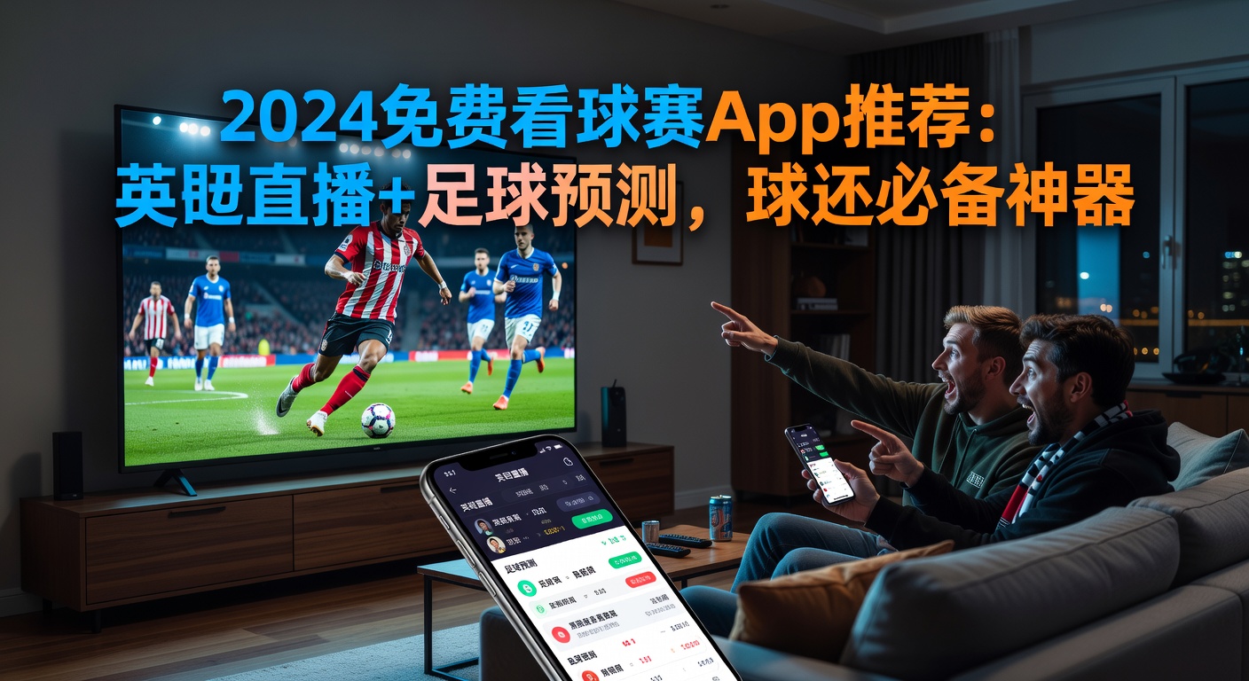 2024免费看球赛App推荐：英超直播+足球预测，球迷必备神器
