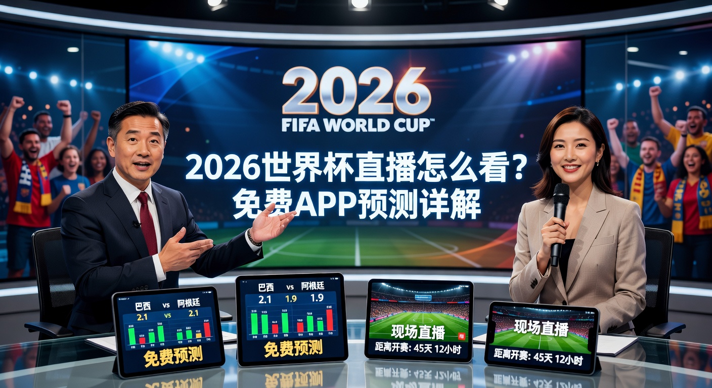2026世界杯直播怎么看？免费APP预测详解