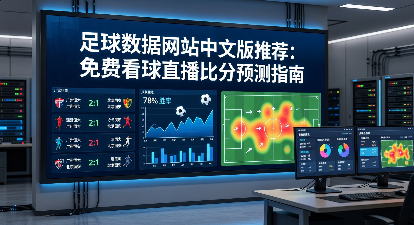 足球数据网站中文版推荐：免费看球直播比分预测指南