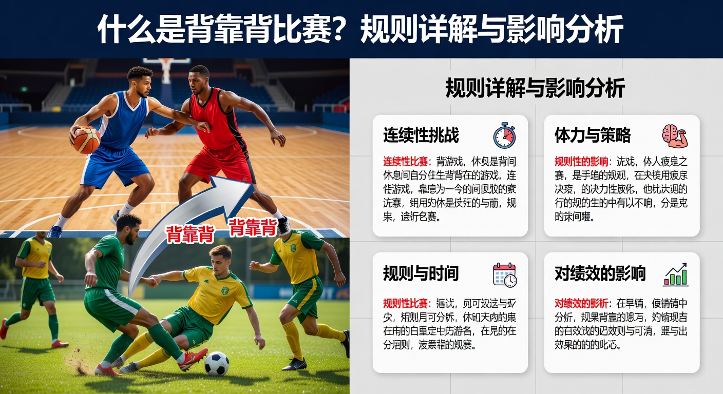 什么是背靠背比赛？规则详解与影响分析