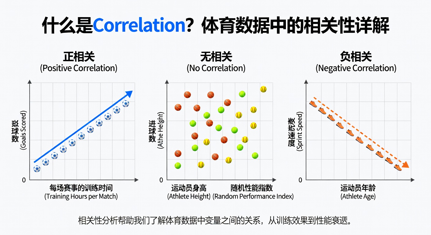 什么是Correlation？体育数据中的相关性详解