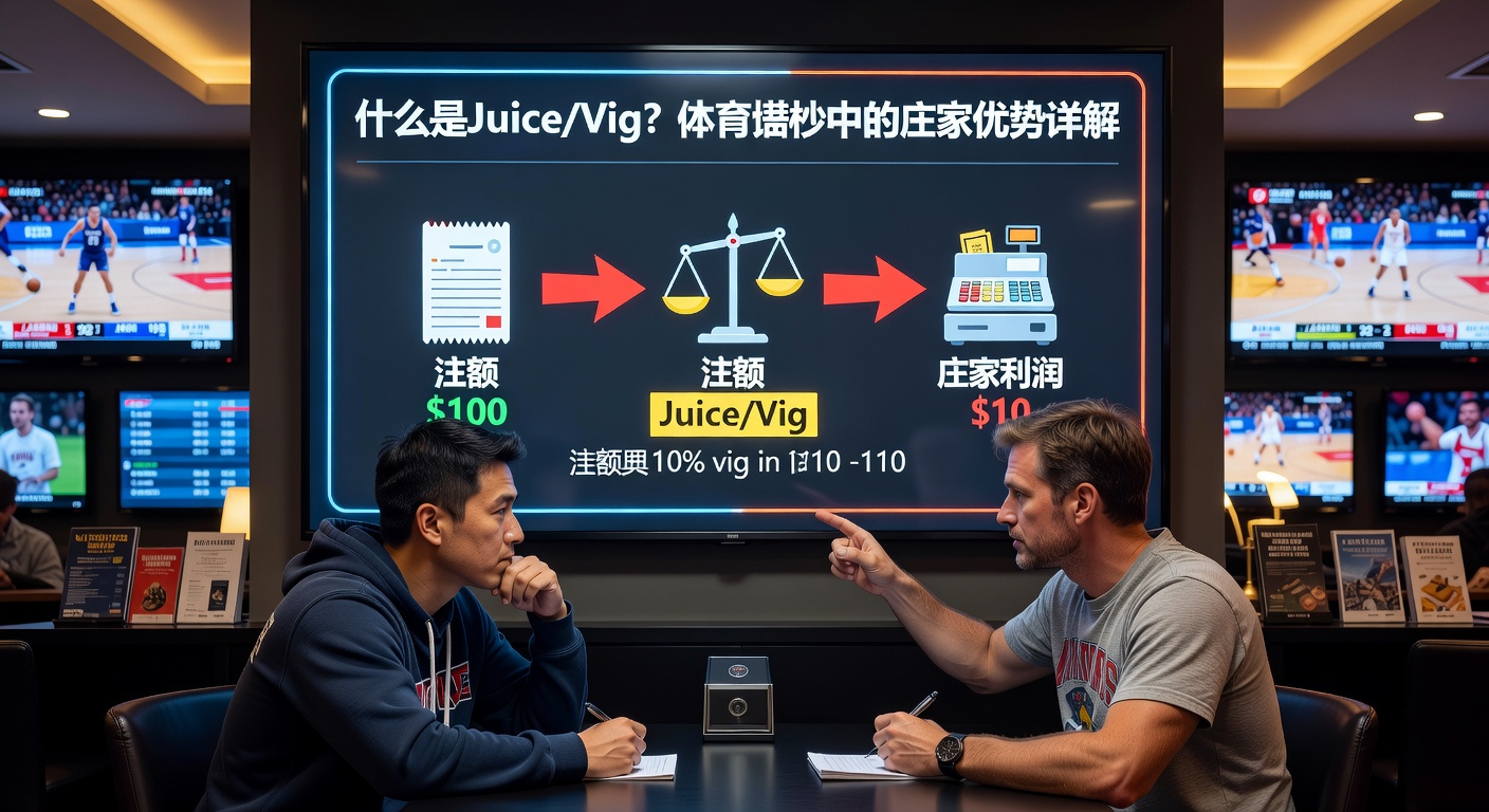 什么是Juice/Vig？体育博彩中的庄家优势详解