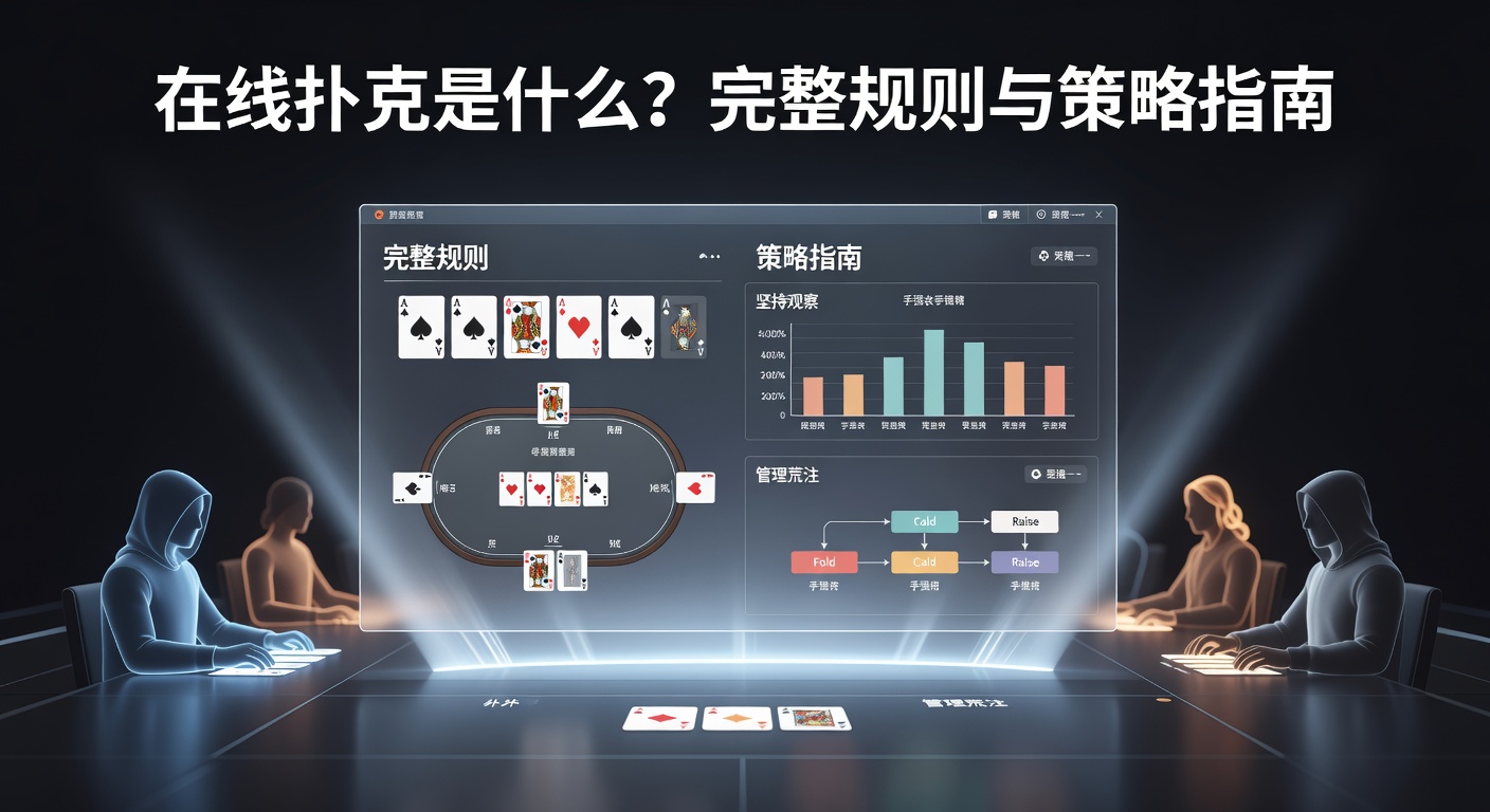 在线扑克是什么？完整规则与策略指南