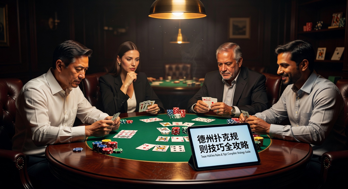 德州扑克规则技巧2024新手指南
