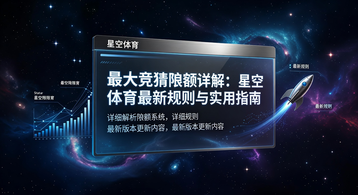 最大投注限额指南：最新赛事竞猜限额解析