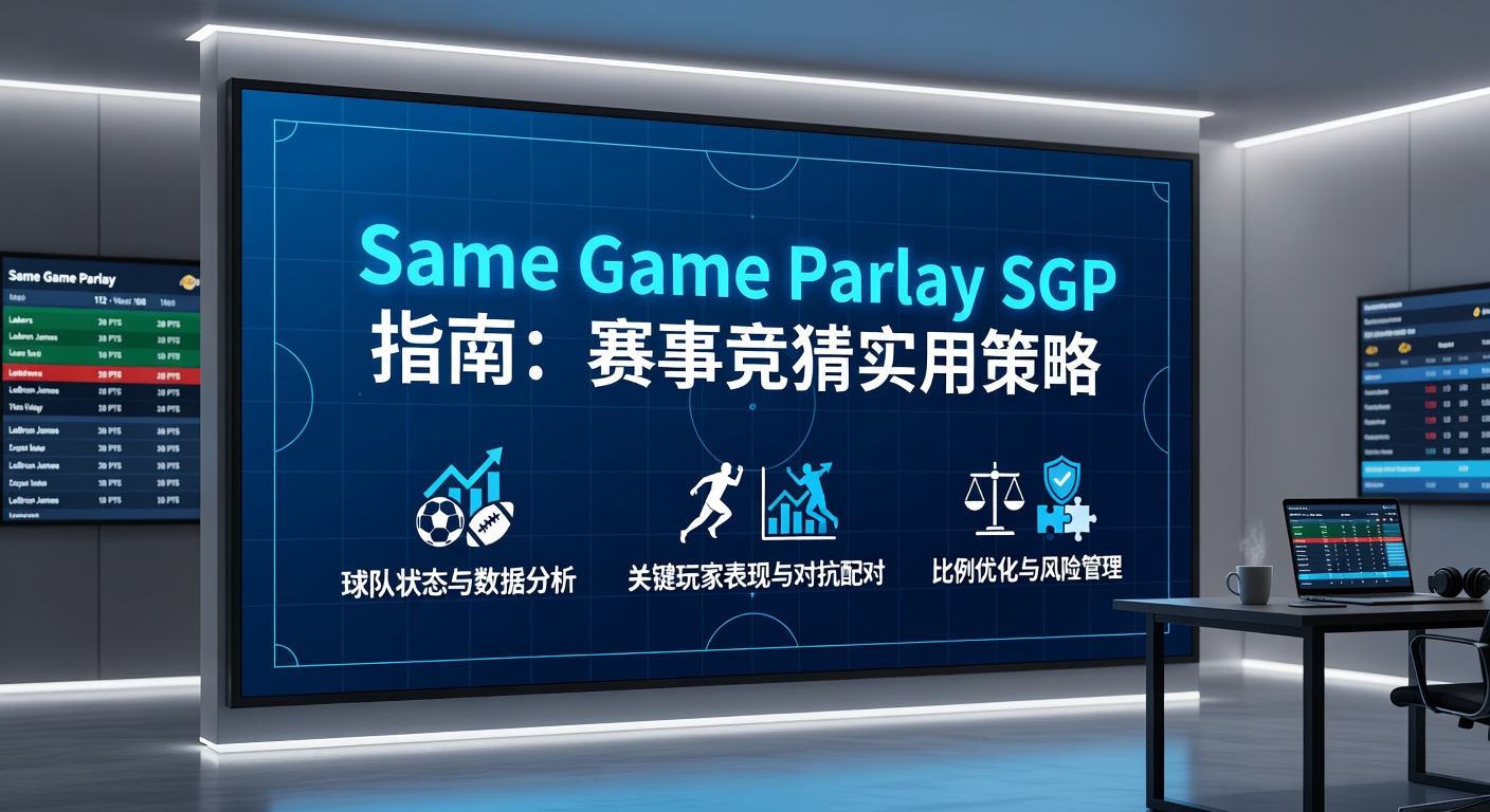 Same Game Parlay SGP 赛事竞猜策略与避坑指南